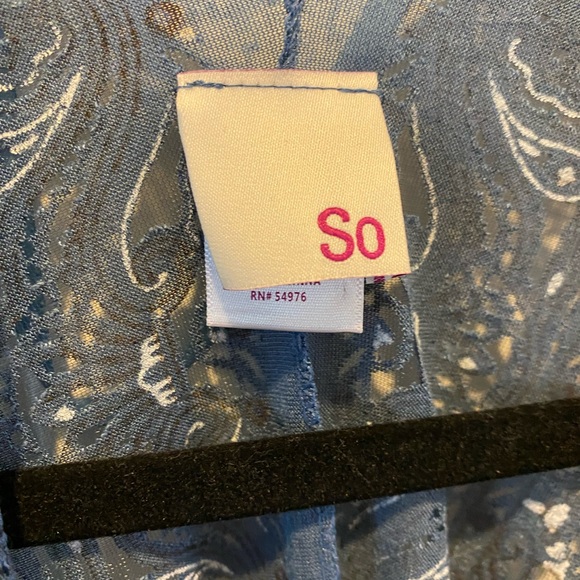 So women’s kimono navy blue one size - Picture 3 of 4